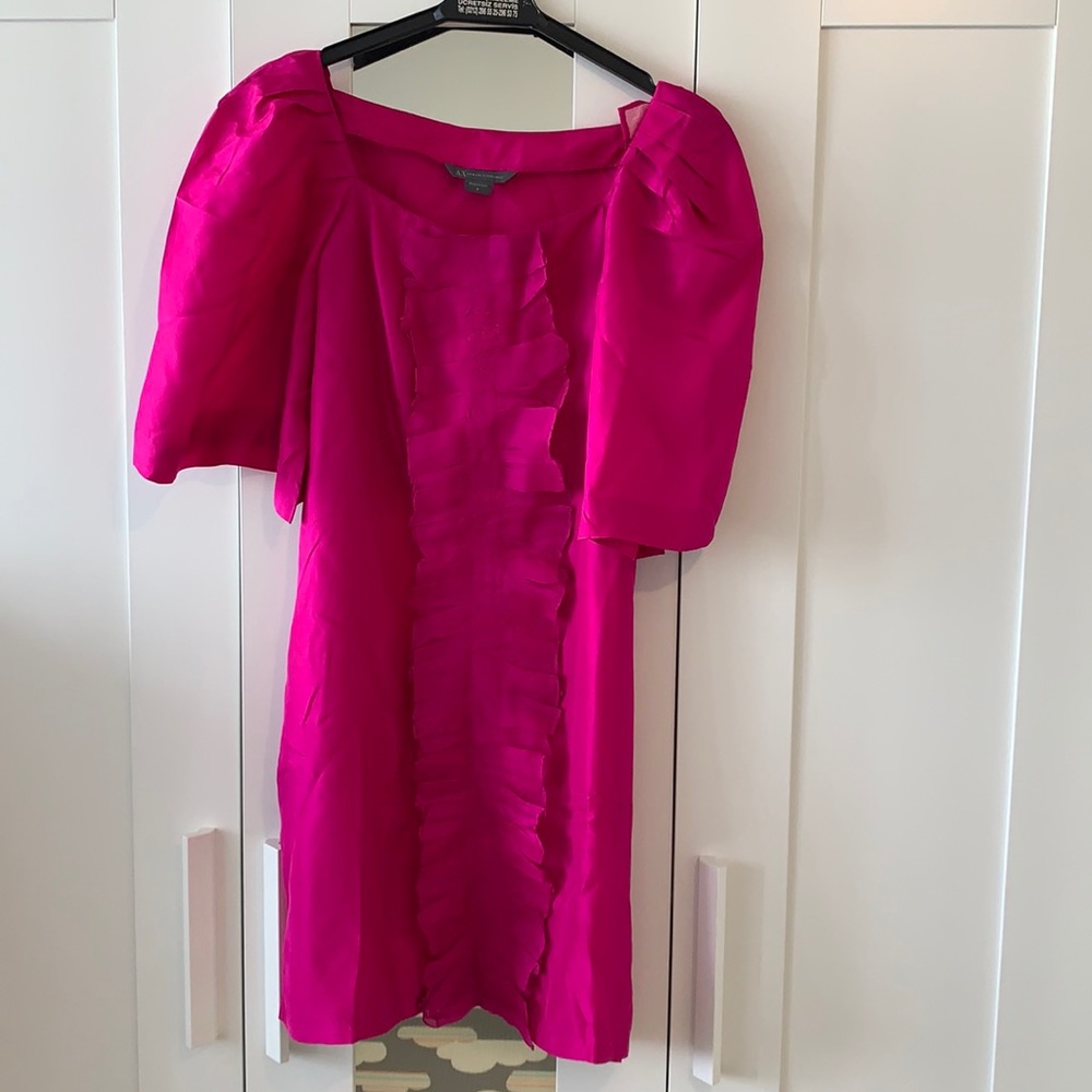 Armani Exchange %100 silk dress